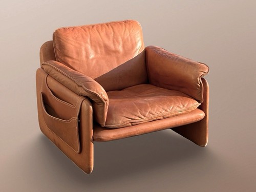Sede cognac anilin - cognac,